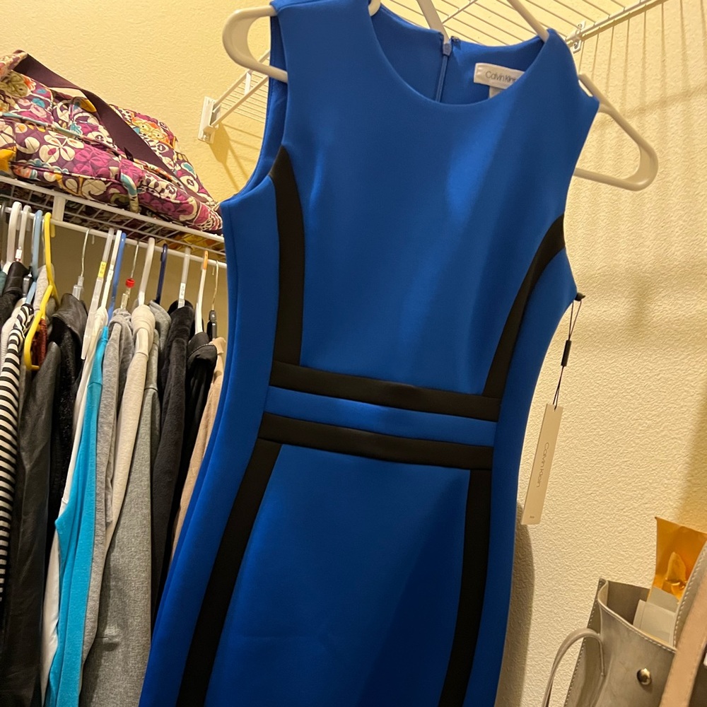 Calvin Klein dress.